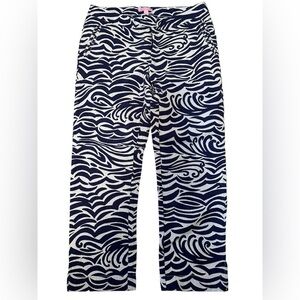 Lilly Pulitzer 2 Ocean Waves Pants